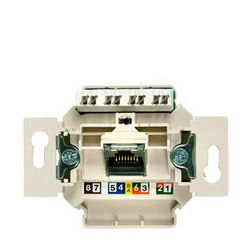 Delta adatcsatlakozó betét adapterrel RJ45 Cat6a műanyag SIEMENS - 5TG2027-1