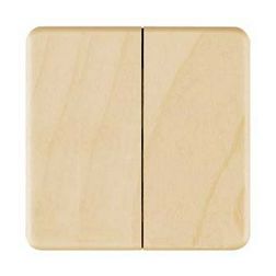 Delta billentyű juhar kettős kapcs/nyg.-hoz fa üres-jel IP20 fa fényes SIEMENS - 5TG7688