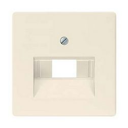 Delta fedlap RJ45/RJ11 adatcsatlakozóhoz műanyag címketartó nélkül elektrofehér SIEMENS - 5TG2543