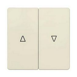 Delta I-System billentyű elektrofehér kettős redőnyhöz krém nyíl-jel IP20 műanyag fényes SIEMENS - 5TG6284