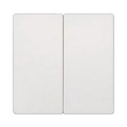 Delta I-System billentyű titánfehér kettős kapcs/nyg.-hoz fehér üres-jel IP20 műanyag SIEMENS - 5TG6205