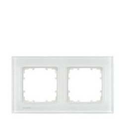 Delta Miro 5TG keret 2-es fehér vízszintes és függőleges üveg SIEMENS - 5TG1202-1