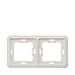 Delta Profil 5TG keret 2-es ezüst vízszintes és függőleges műanyag SIEMENS - 5TG1772