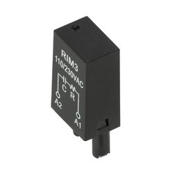 Dióda-védőmodul dugaszolható 6...230VDC zöld LEDdel DRM-D-reléhez  RIM 1 Weidmüller - 7760056169