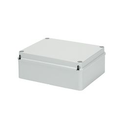 Doboz falonkívüli d48 fém csavarral műanyag 396mm x 474mm-hossz 128mm IP56 szürke 44CE GEWISS - GW44211