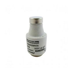 DOLIII biztosítóbetét DIII 35A gL/gG lomha (T)-jelleggörbe 500V fekete-színkód DIIIGG50V35 MERSEN - C214063M (0288)