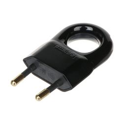 Dugvilla EURO 2P 2.5A egyenes 230V fekete műanyag csavaros IP20 LEGRAND - 050309