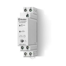 Kapcsolóóra digitális Bluetooth napi heti asztro program 1-csatornás záró 10A 1M 230V AC 12.C1.8.230.B000 FINDER - 12C18230B000