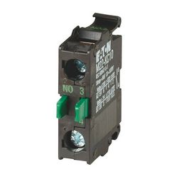 Érintkezőblokk vezérlőkészülékhez alaplapra rádugható 1-z 6A/AC15/230V csavaros M22-KC10 EATON - 216380
