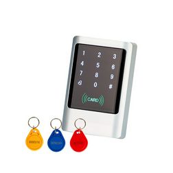 Érintőgombos kódzár +RFID kártyaolvasó NO/NC-relé 4000-felhaszn 12VDC  CON-M1 KIT OVERGATE