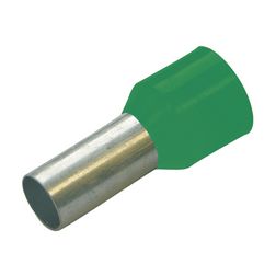 Érvéghüvely (500db) smaragd szigetelt normál 0.34mm2 6mm-hüvelyhossz Haupa - 270716