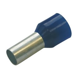 Érvéghüvely (500db) szigetelt normál 2.5mm2 10mm-hüvelyhossz kék Haupa - 270812
