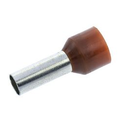 Érvéghüvely szigetelt normál 25mm2 30mm barna H25,0/30 BR Weidmüller - 0317000000