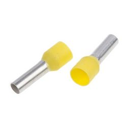 Érvéghüvely szigetelt normál 70mm2 40mm sárga H70,0/37 GE Weidmüller - 9028200000