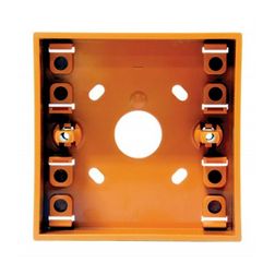 Fali doboz hátsó rész DM7xx kézi jelzésadóhoz  IP24D narancs 88x88x32mm  UTCF - DM788O
