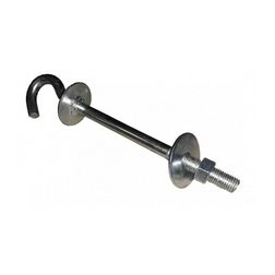 Fali horog átmenő menetes tűzihorganyzott acél 200mm-hossz CONUS - 9400