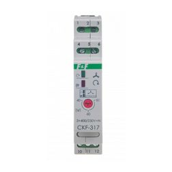 Fázisfigyelő relé multifunkciós 230-400V 1v fázissorrend CKF-317 F&F Filipowski