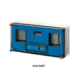 Fedél csapófedeles átlátszó 300mmx 600mmx műanyag MI 72460 FED Hensel - 1093308