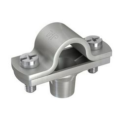 Felfogórúd-tartó csavarbilincs 16mm tűzihorganyzott acél furat M-menet-szerelés J.PRÖPSTER - 110075