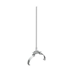 Felfogórúd-tartó kúpcserépre 190-230mm 1050mm alu felfogórúddal csavarbilincs 10mm J.PRÖPSTER - 1255