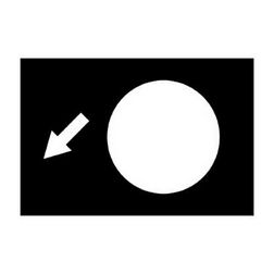 Felirati tábla darukapcsolóhoz