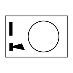 Felirati tábla darukapcsolóhoz