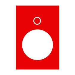 Felirati tábla darukapcsolóhoz STOP