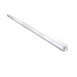 Porpáramentes lámpatest védett  LED-csőhöz falonkívüli 2x 58W 220-240V G13 IP65 Ramiris - JF6258