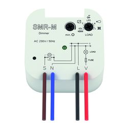 Fényerőszabályzó dobozba 4-eres 160W betét 10-160VA 230V univerzális-terhelés SMR-M Elko EP - 4377