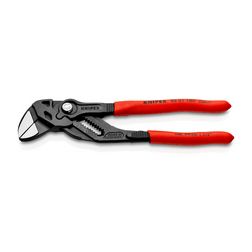 Fogó/csavarkulcs 180mm 8mm-pofaszél 40mm-max. laptáv 15-pozíciós KNIPEX - 8601180