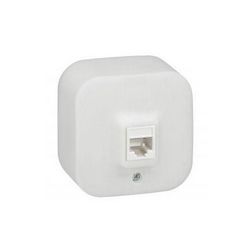 Forix adatcsatlakozó dugalj UTP RJ45 8(8) Cat5e fehér csavaros LEGRAND - 782424