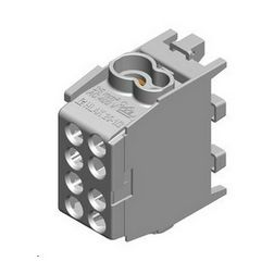 Fővezetéki leágazókapocs 130/100A Cu/Al csavaros szürke 2x25+2x16mm2 HLAK 25 1/2 M2 Pollmann - 2080136