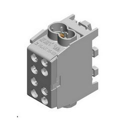 Fővezetéki leágazókapocs 150/125A Cu/Al csavaros szürke 2x35+2x25mm2 HLAK 35 1/2 M2 Pollmann - 2080141