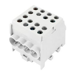 Fővezetéki leágazókapocs 150/125A Cu/Al csavaros szürke 2x35+6x25mm2 HLAK 35-1/6 M2 Pollmann - 2080183