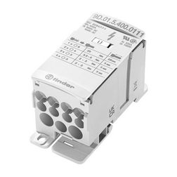 Fővezetéki leágazókapocs 1be/Xki 400mm2 IP20 1P 400A csavaros kalapsínre 9D.01.5.400.0111 FINDER - 9D0154000111