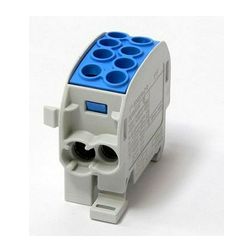 Fővezetéki leágazókapocs 202/125A Cu/Al ónozott kék 2x35+2x25mm2 1P 25mm2/ HLAK 35/25 N LEIPOLD - 080210-1-3