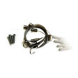 Függesztősodrony készlet LED panelhez (4bd) ezüst acél Premium Modee - MPL-DS600x600