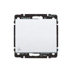 Galea 106 váltókapcsoló betét közp. fedéllel fehér süllyesztett IP44 1- billentyű/gomb LEGRAND - 771020