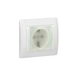 Galea 162 dugalj földelt központi fedlap fehér IP44 süllyesztett szorítókapcsos LEGRAND - 771027