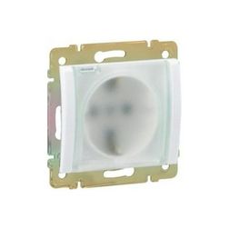 Galea 162 dugalj földelt központi fedlap gyerekzárral fehér IP20 süllyesztett LEGRAND - 771064