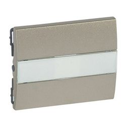 Galea billentyű címketartóval egyes kapcs/nyg.-hoz titán üres-jel  címketartós IP21 LEGRAND - 771417