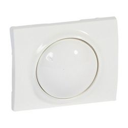 Galea fedlap forgatógomb fényerőszabályozóhoz fehér üres-jel IP21 műanyag fényes LEGRAND - 777060