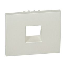Galea fedlap RJ11 telefoncsatlakozóhoz műanyag fehér címketartó nélkül LEGRAND - 771595