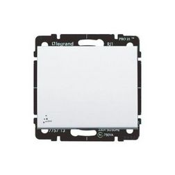 Galea N101 nyomó betét közp. fedéllel 1- billentyűs 1z fehér IP44 süllyesztett dmax. LEGRAND - 771023