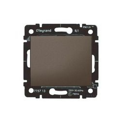 Galea vakfedél mélybronz vakfedél üres-jel IP21 műanyag LEGRAND - 771278