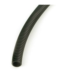 Gégecső flexibilis 100m polietilén (PE) fekete halogénmentes  UV-álló MFXE 2 Dietzel - 026329