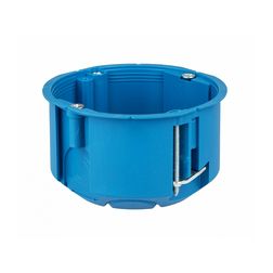 Gipszkarton doboz 1-es kerek 68mm-átmérő műanyag kék csavarral PV60K SIMET - 32017203