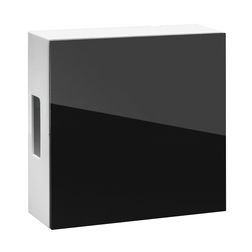 Gong vezetékes bim-bam 230VAC fehér/fekete 80dB műanyag falonkívüli GONG 465A-230 ws/sw GROTHE - 44475