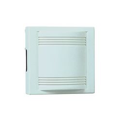 Gong vezetékes bim-bam 8-12VAC vagy 9V/6LR61 80dB fehér műanyag falonkívüli GONG 165 Bw GROTHE - 44165