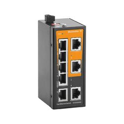 Hálózati switch DIN sín Ethernet 8x10/100Mbps RJ45 port menedzselhető IE-SW-ELB-08-8TX Weidmüller - 2828550000